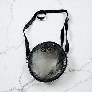 SAKS OFF FIFTH Clear Circle Crossbody Stadium Concert Bag